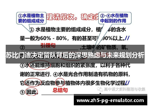 苏比门迪决定留队背后的深思熟虑与未来规划分析 苏比门迪决定留队背后的深思熟虑与未来规划分析
