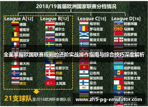 全面掌握欧国联赛规则的进阶实战操作指南与综合技巧深度解析